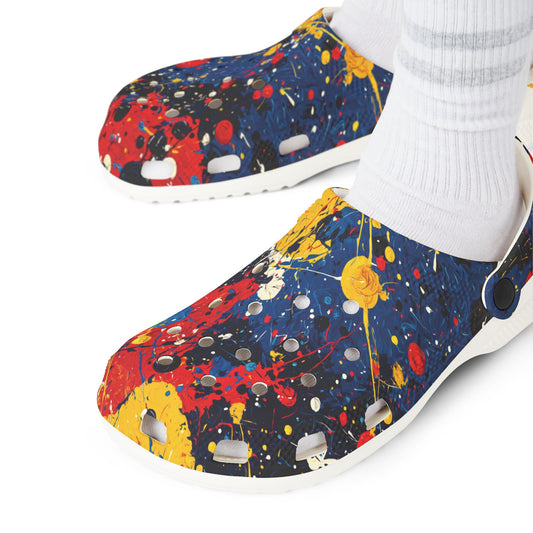 "Abstract 274", Foam Rubber Clogs