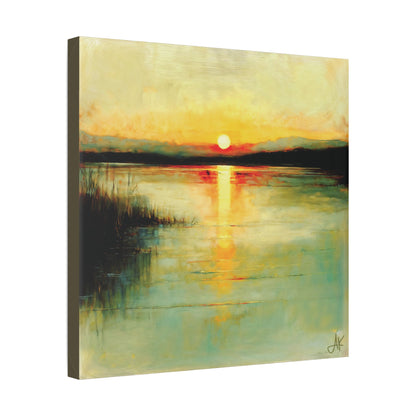 "Today Becomes Yesterday", Stretched Classic Canvas Fine Art Print