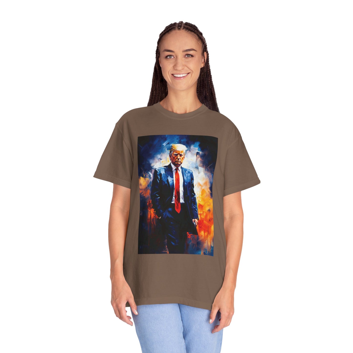 "Trump Portrait" #22, Unisex T-shirt (Light Colors)