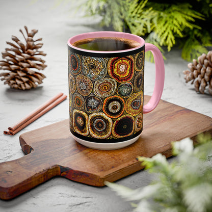 "Every Detail, His Design", Colorful Mugs (11oz, 15oz)