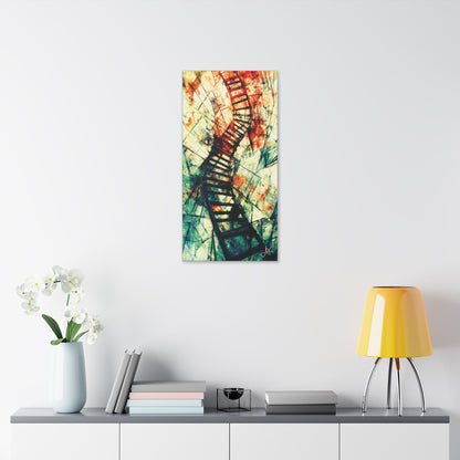 "Climb of the Eternal Soul", Stretched Classic Canvas Fine Art Print