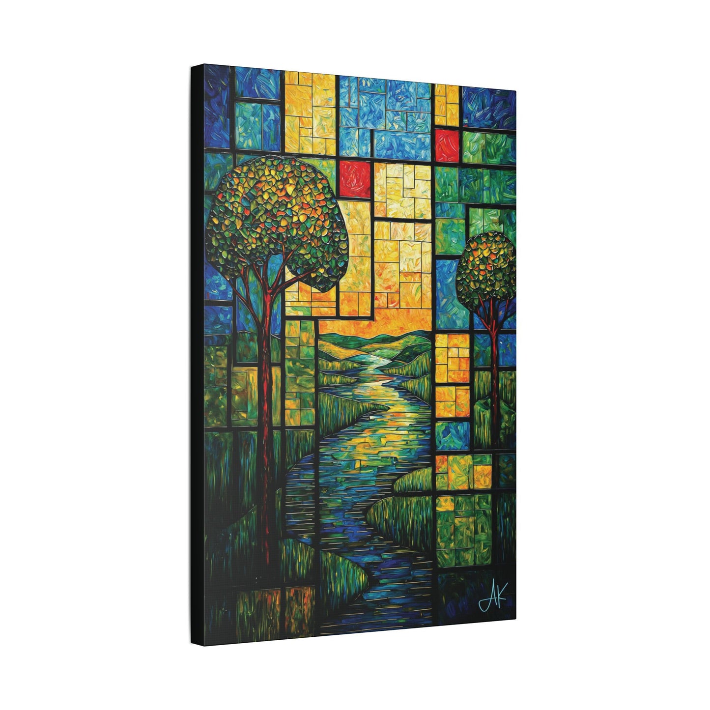 "River Add" #01, Stretched Classic Canvas Fine Art Print