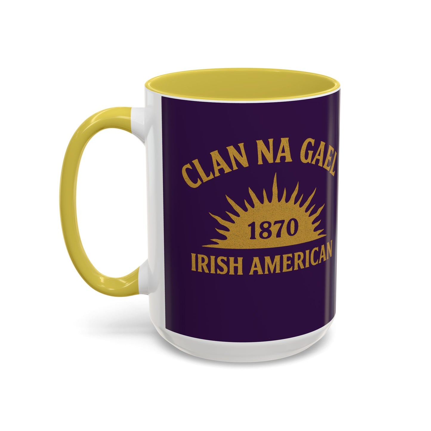 "Clan na Gael - Irish American", Colorful Mugs (11oz, 15oz) (3B0A4F)