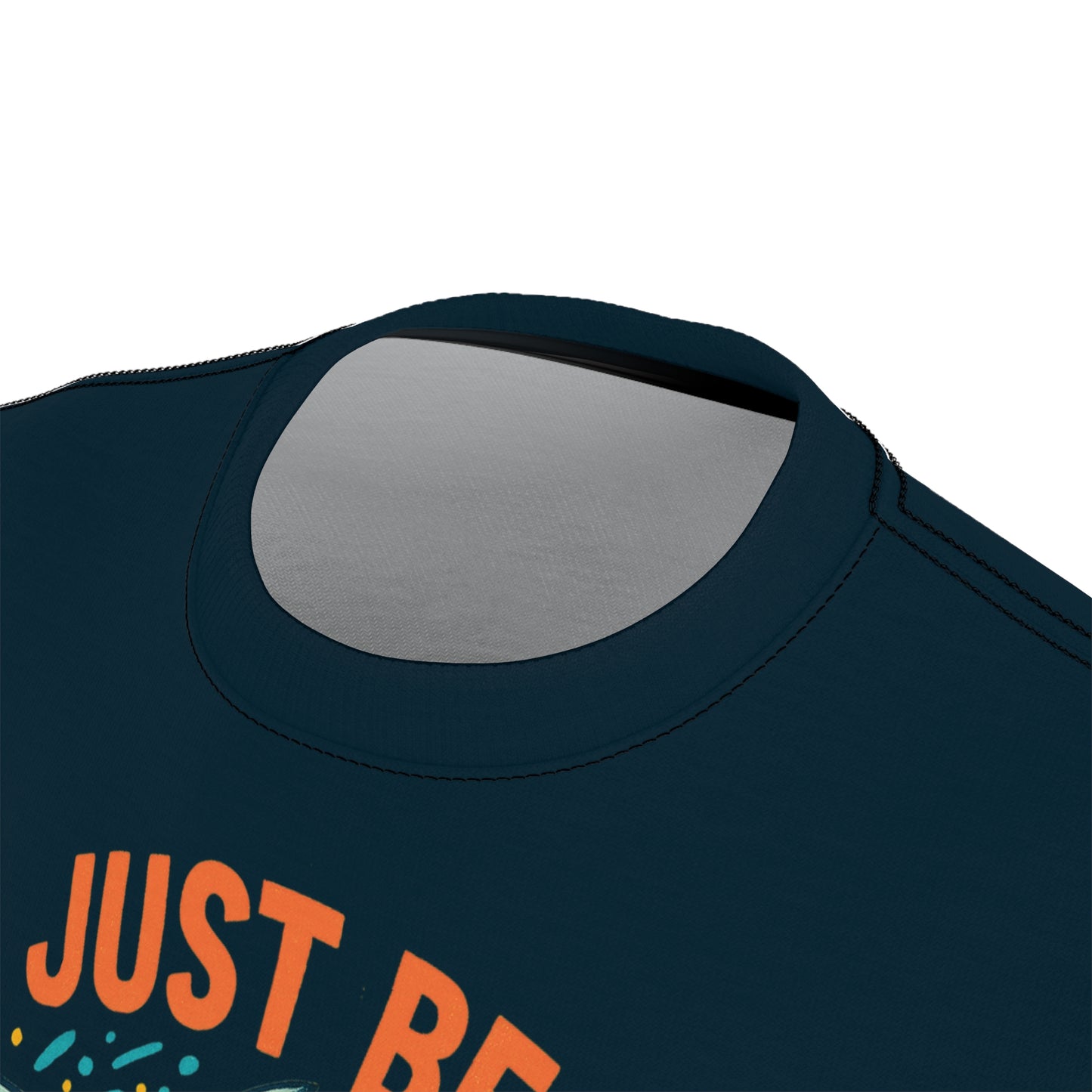 "Just Be Yourself", Unisex T-shirt (Atlantic Storm)
