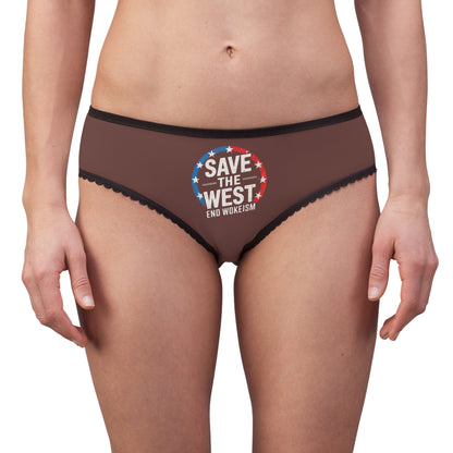 "Save the West - End Wokeism", Women's Briefs (Zanzibar Coast)