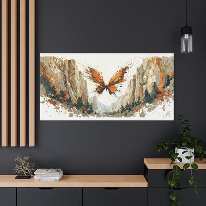 "Melinda's Butterfly", Fine Art Matte Canvas, Stretched, 1.25"
