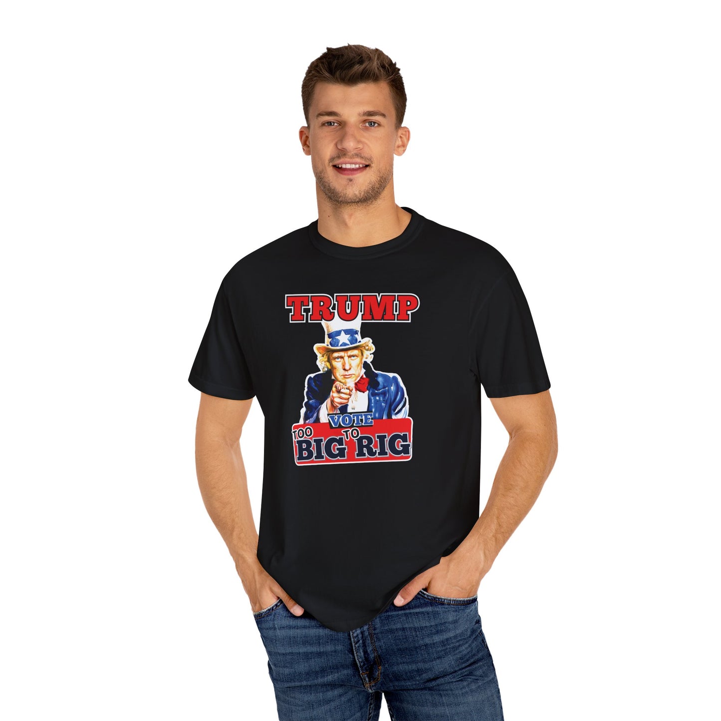 "Trump - Too Big To Rig", Unisex T-shirt