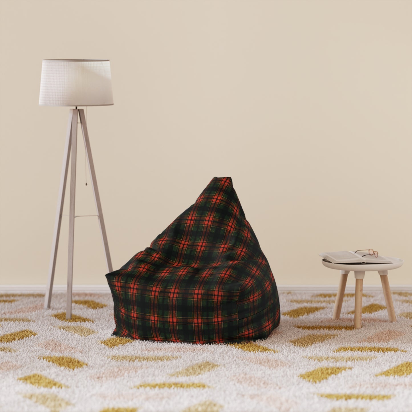 "Kilmor Brieve Tartan", Bean Bag Chair Cover