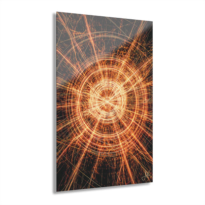 "His Light After Darkness", Fine Art Acrylic Wall Prints (French Cleat Hanging)