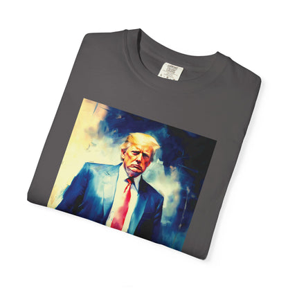 "Trump Portrait No. 6", Unisex T-shirt (Dark Colors)