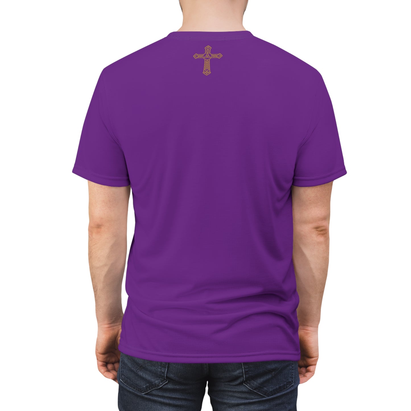 "Clan na Gael - Irish American", Unisex T-shirt (Vesper Violet)