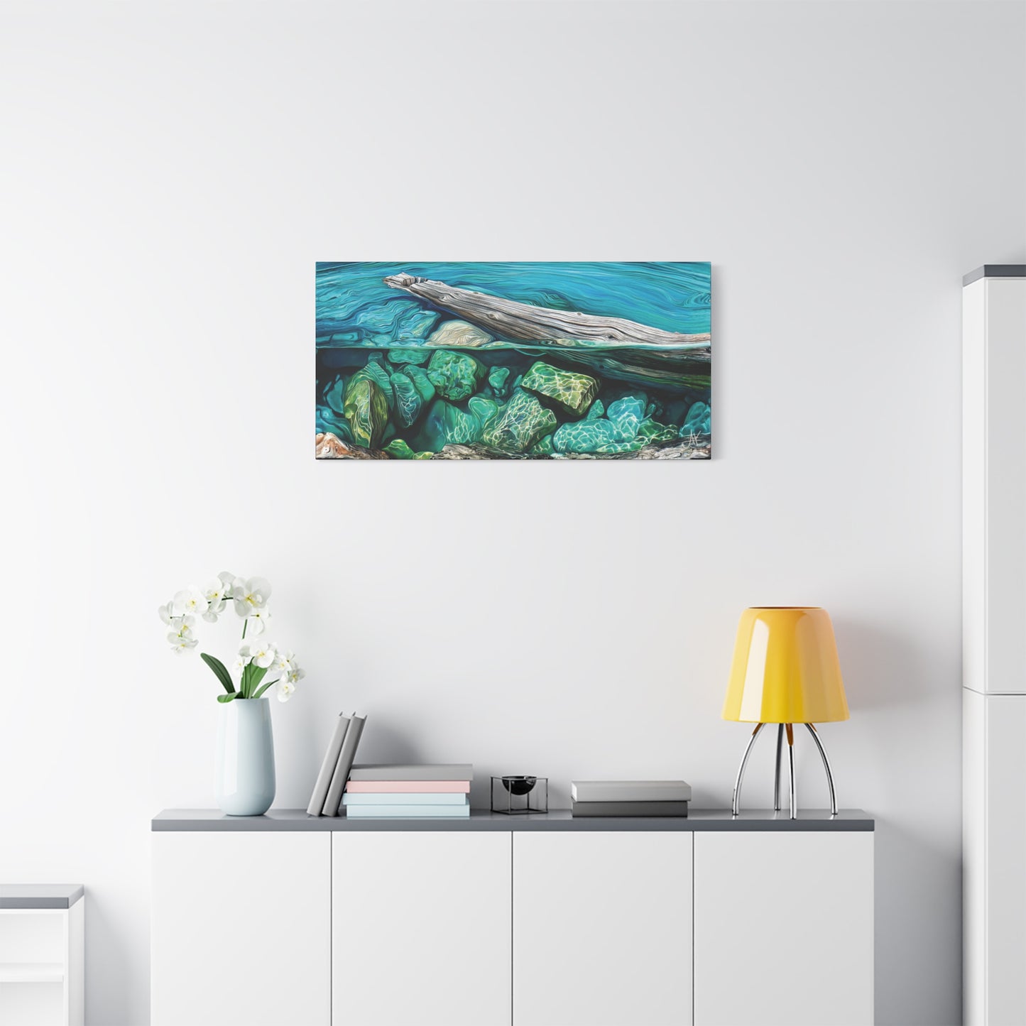 "Underkeel – Stones of the Western Sea", Fine Art Matte Canvas, Stretched, 1.25"