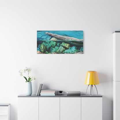 "Underkeel – Stones of the Western Sea", Fine Art Matte Canvas, Stretched, 1.25"