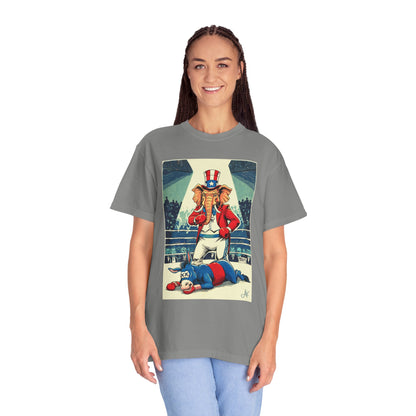 "Brutal Woke Knockout 2024", Unisex T-shirt (Light Colors)