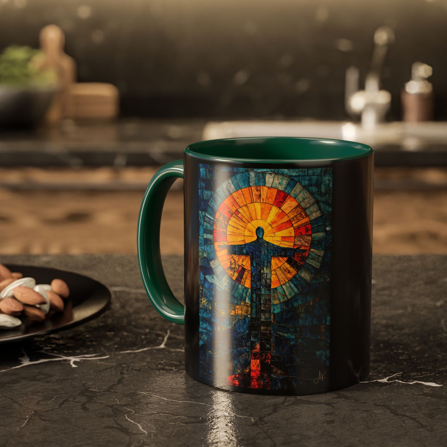 "Alpha and Omega - Revelation 22:13", Colorful Mugs (11oz, 15oz)