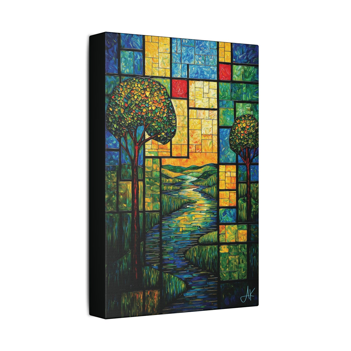 "River Add" #01, Stretched Classic Canvas Fine Art Print