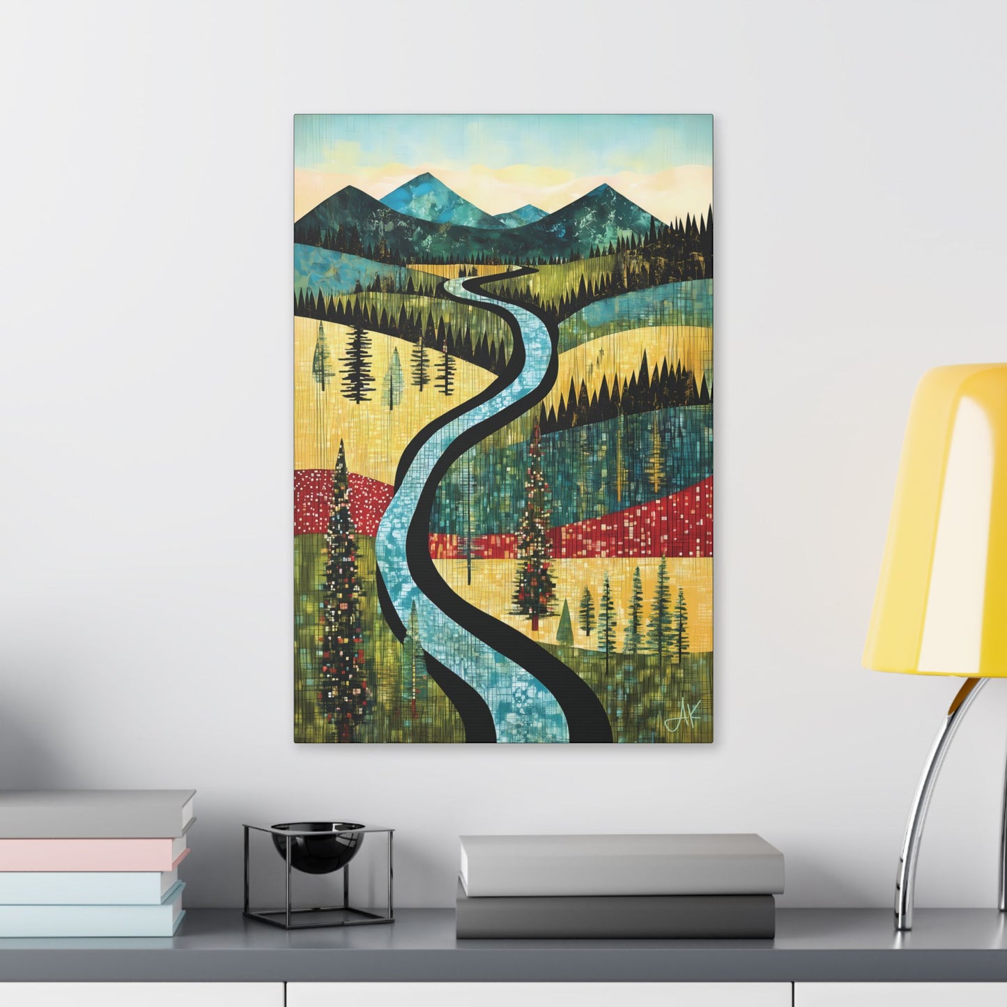 "Natural Wonder", Stretched Classic Canvas Fine Art Print