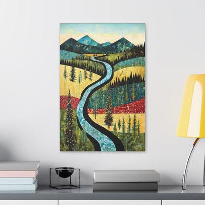 "Natural Wonder", Stretched Classic Canvas Fine Art Print