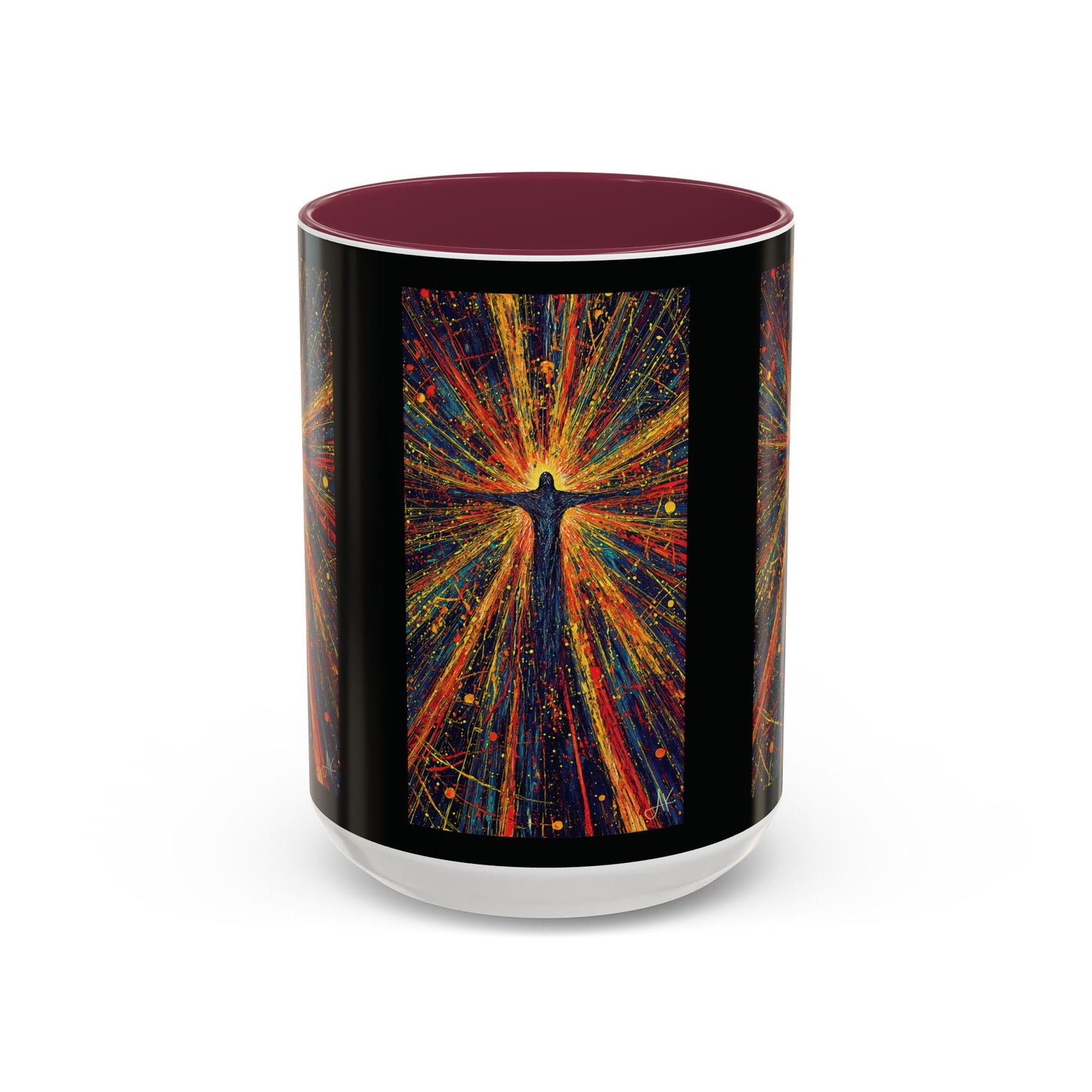 "Born Again in His Radiance - Isaiah 60:1", Colorful Mugs (11oz & 15oz)