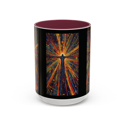 "Born Again in His Radiance - Isaiah 60:1", Colorful Mugs (11oz & 15oz)