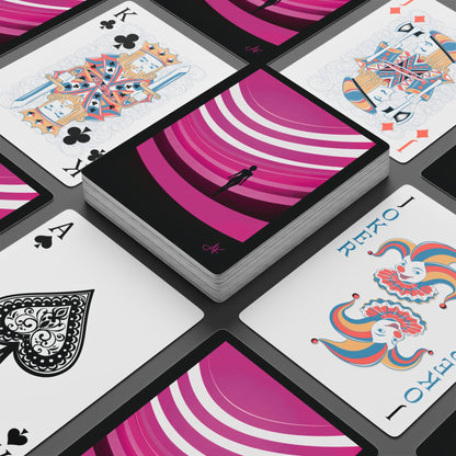 "The Beauty of Curves", Fine Art Playing Cards (Void Black)