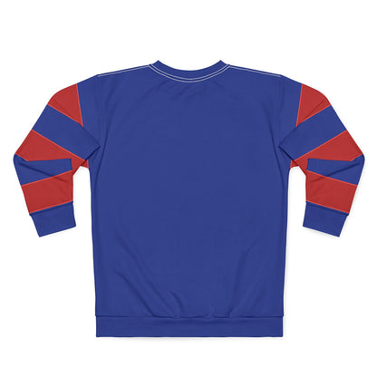 "Beware the Risen People", Unisex Sweatshirt (Patriot Blue)