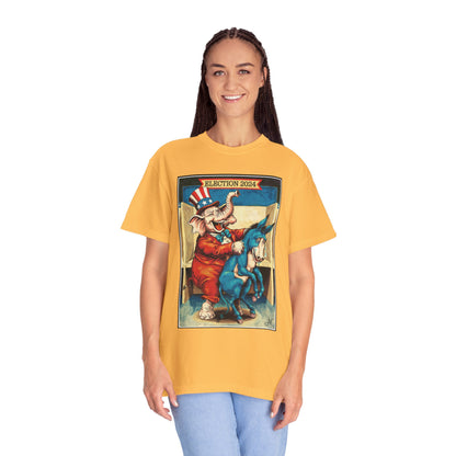 "MAGA Spanked the Donkeys 2024", Unisex T-shirt (Light Colors)