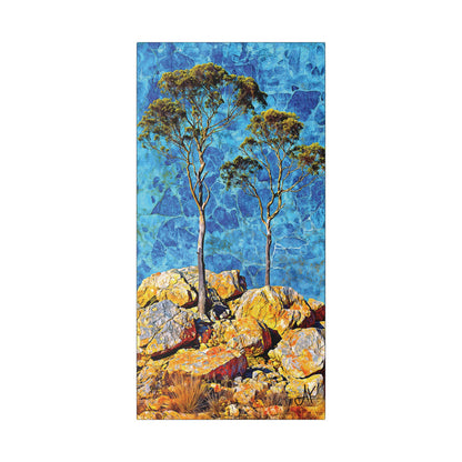 "Australian Landscape" #224, Stretched Classic Canvas Fine Art Print