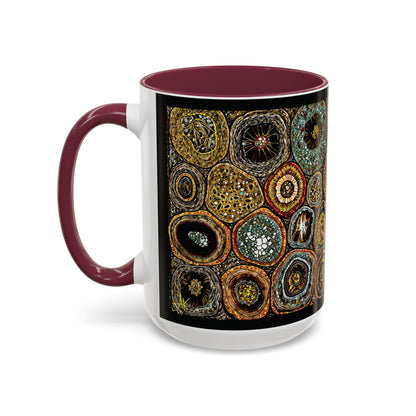 "Every Detail, His Design", Colorful Mugs (11oz, 15oz)