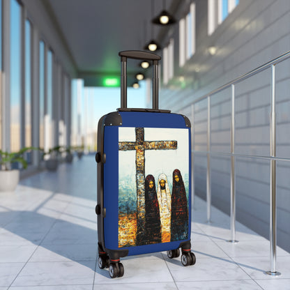 "At-the-Foot of the Cross - John 19:25", Suitcases (Dark Blue)