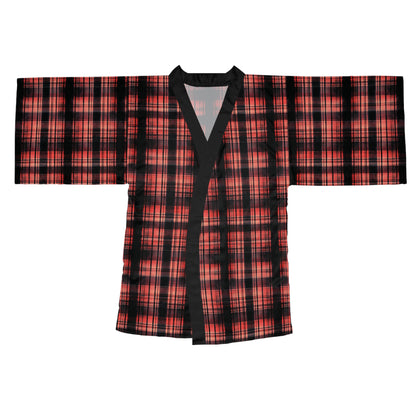 "Kin of Flame", Long Sleeve Kimono Robe