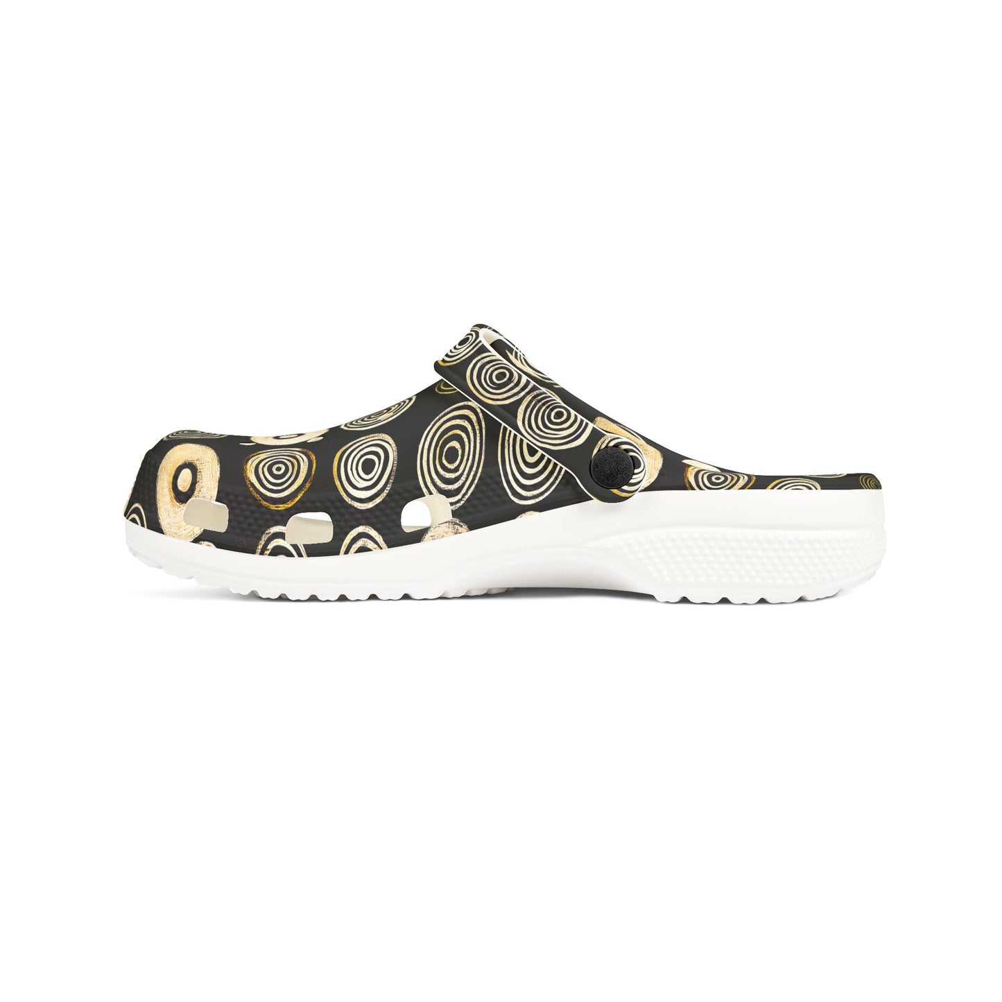 "Punk Polka", Foam Rubber Clogs