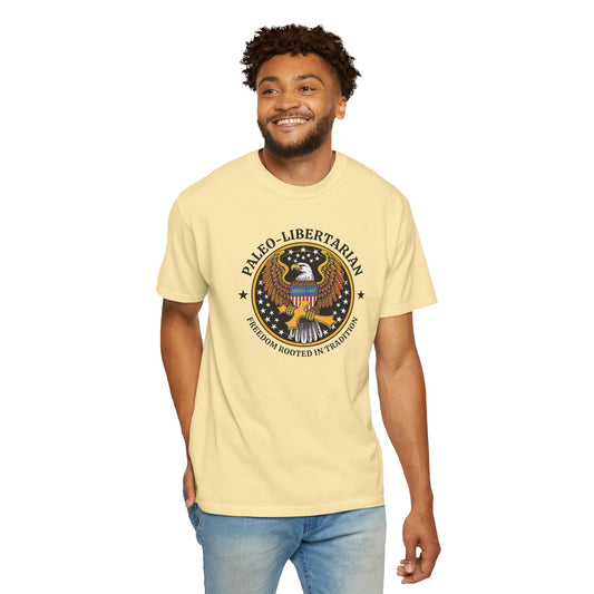 "Paleo-Libertarian" #01, Unisex T-shirt (Light Colors)
