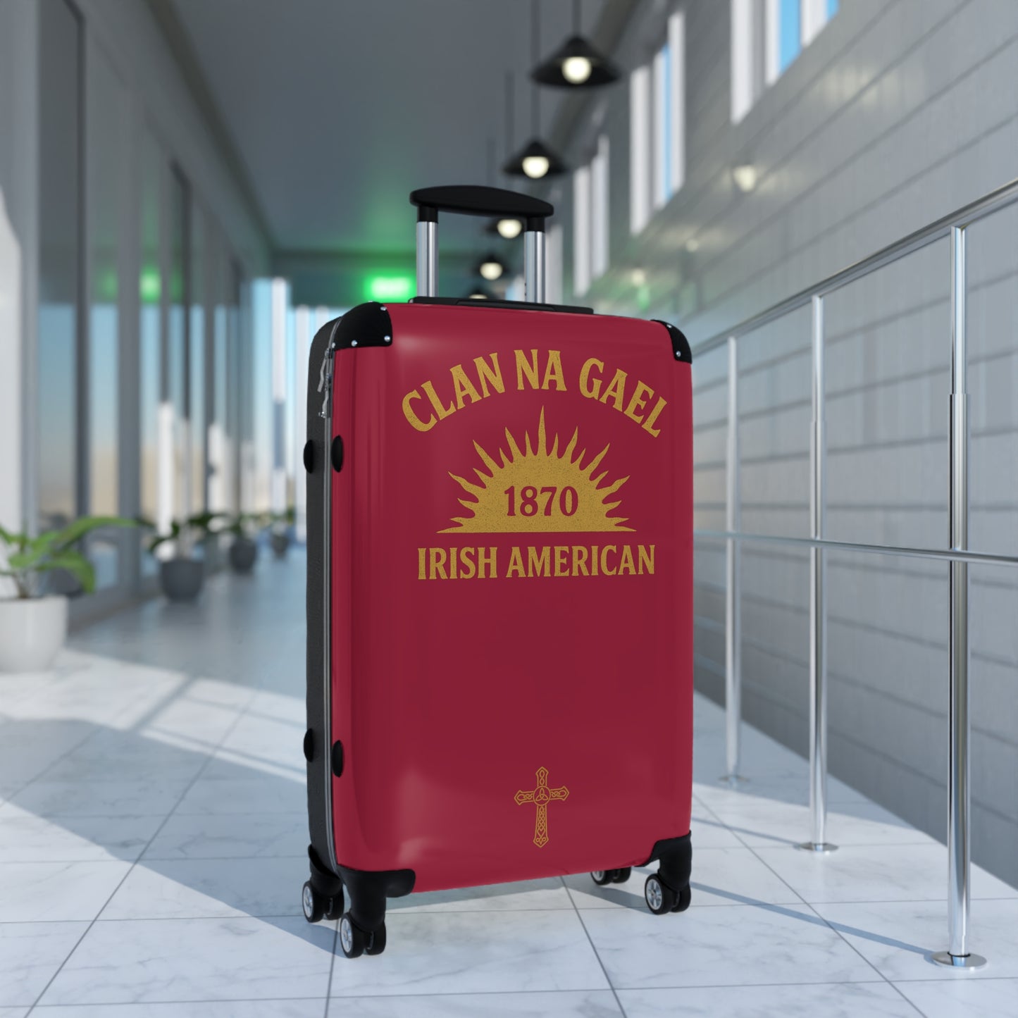 "Clan na Gael - Irish American", Suitcase (Fénechas Red)