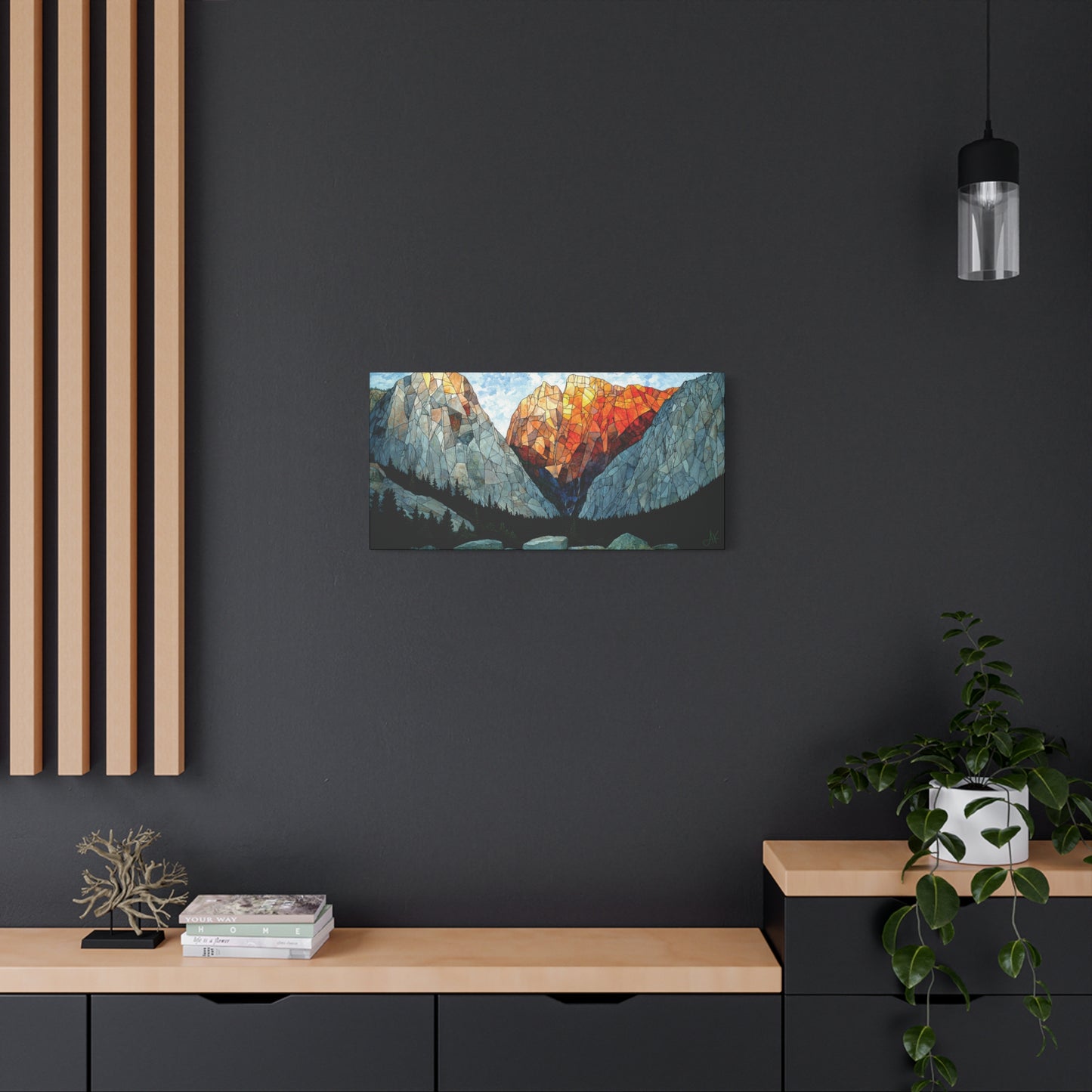 "After the Ice, Before the Gaels", Fine Art Matte Canvas, Stretched, 1.25"