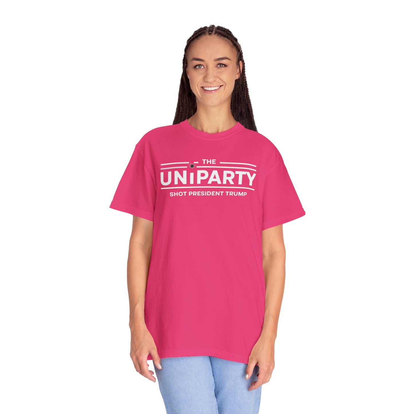 "The Uniparty Shot President Trump" #03, Unisex T-shirt