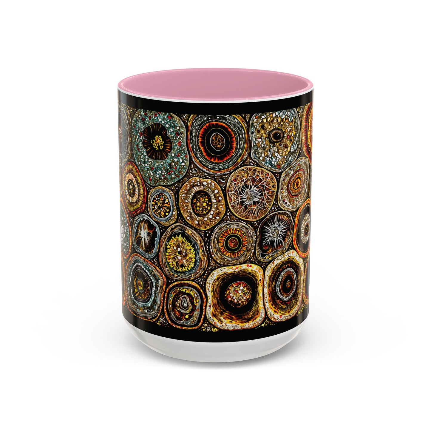 "Every Detail, His Design", Colorful Mugs (11oz, 15oz)