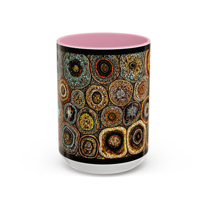 "Every Detail, His Design", Colorful Mugs (11oz, 15oz)