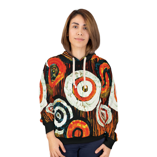 "Abstract 66", Wearable Art Unisex Pullover Hoodie
