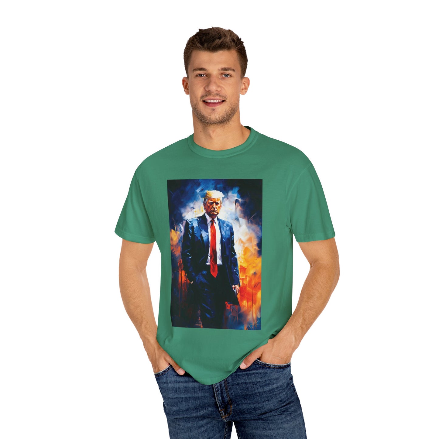 "Trump Portrait" #22, Unisex T-shirt (Dark Colors)