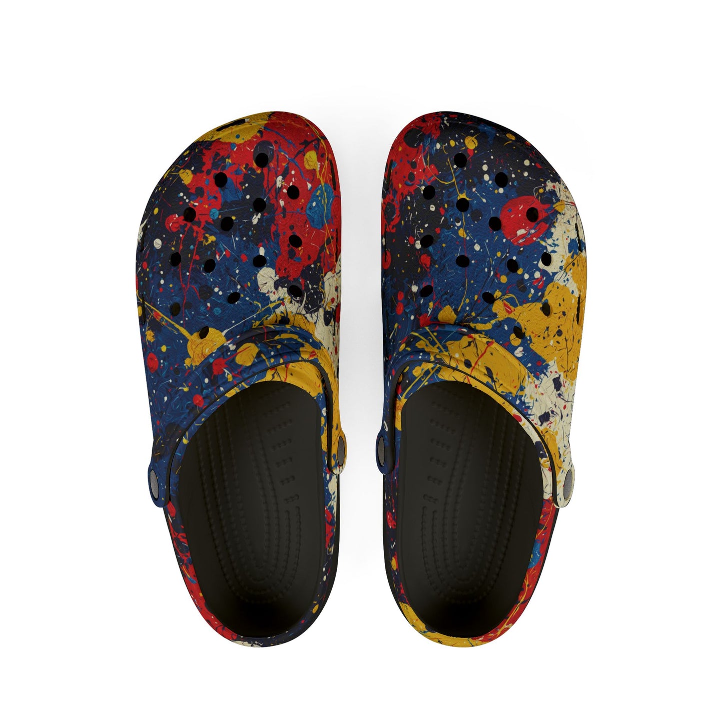 "Abstract 274", Foam Rubber Clogs