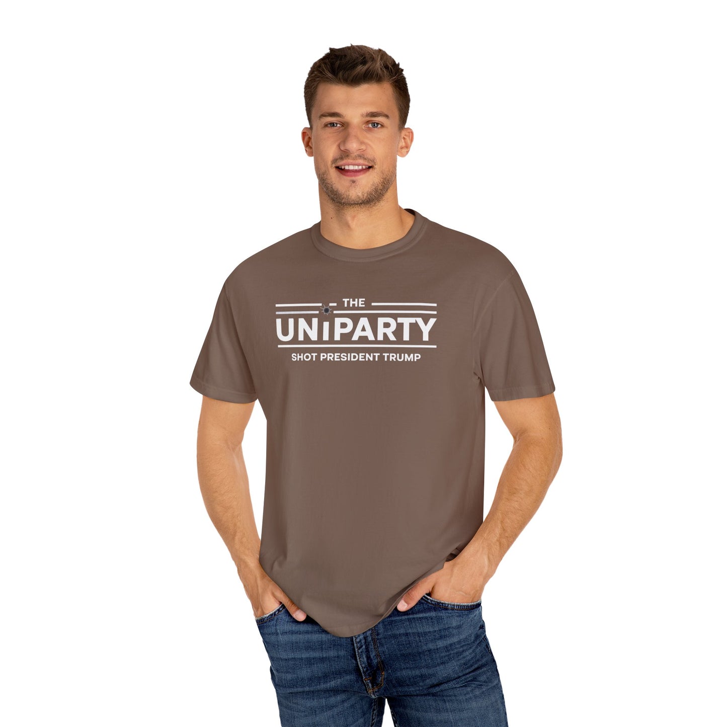 "The Uniparty Shot President Trump" #03, Unisex T-shirt