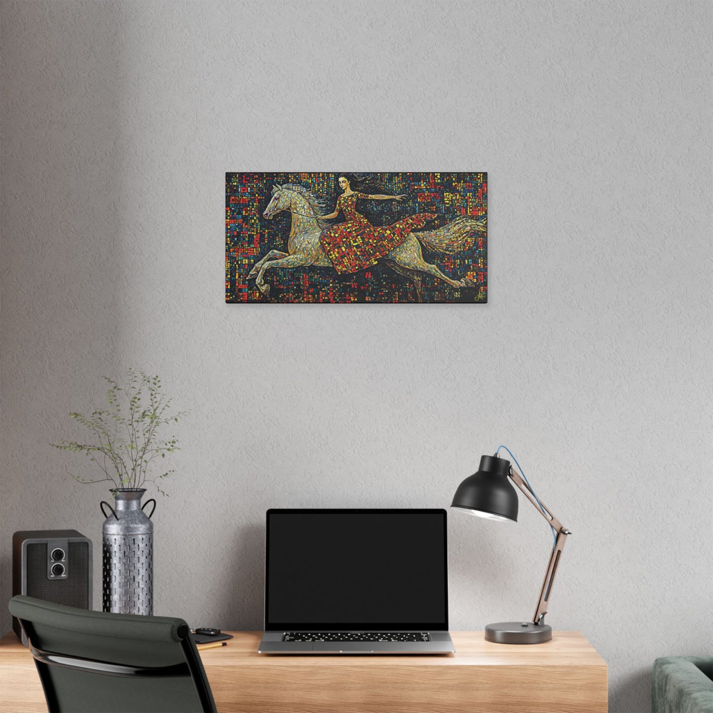 "Lady of Liberty", Stretched Classic Canvas Fine Art Print