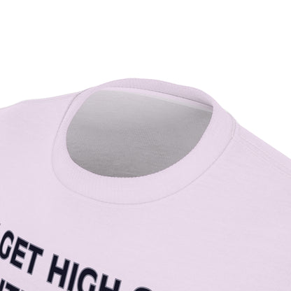 "Intelligent Conversation", Unisex T-shirt (Sheer Lavender)