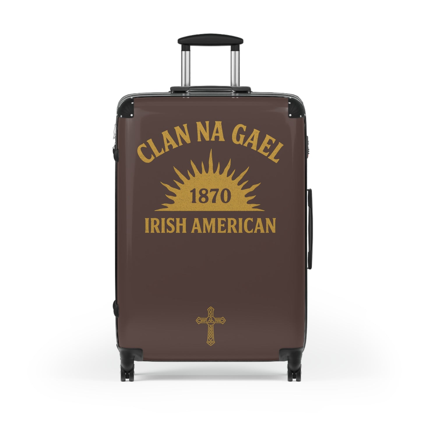 "Clan na Gael - Irish American", Suitcase (Wild Boar Brown)