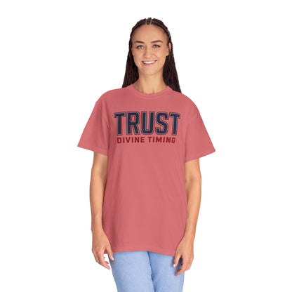 "Trust Divine Timing" #02, Unisex T-shirt