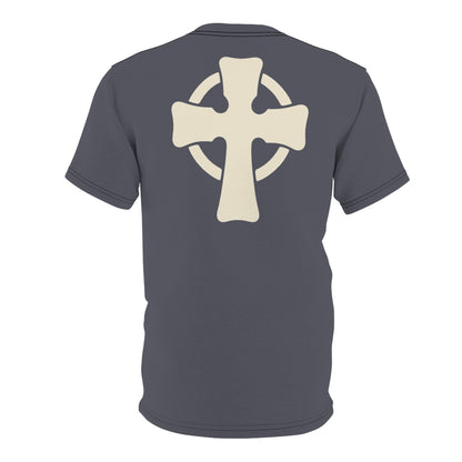 "Retro Jesus", Unisex T-shirt (Midnight Badger)