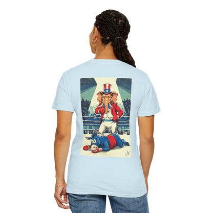"Brutal Woke Knockout 2024", Unisex T-shirt (Light Colors)