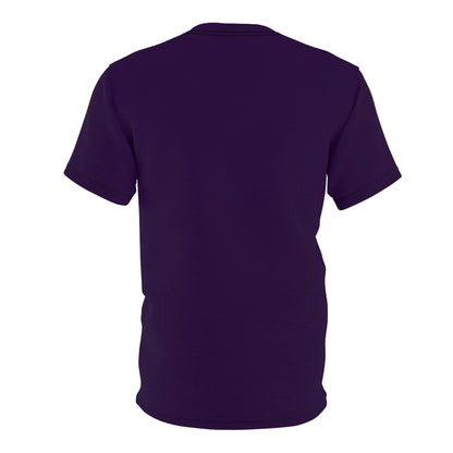 "Intelligent Conversation", Unisex T-shirt (Academic Purple)
