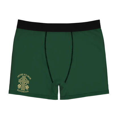 "Archie Kilmor Cross - Reforged" #01, Men's Boxer Briefs (Evergreen)